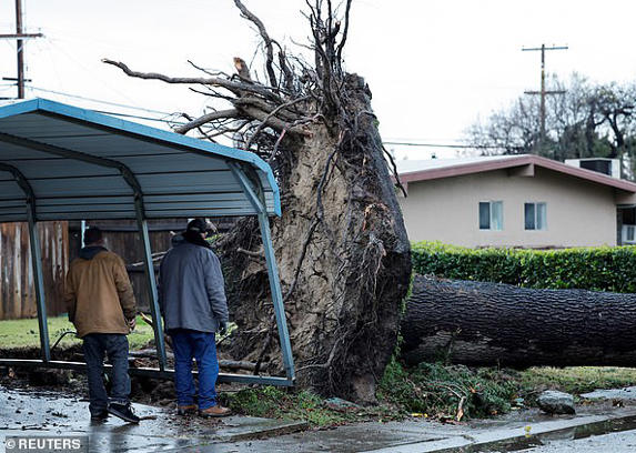 Hundreds of thousands Without Power in California Due to Cyclones • The ...